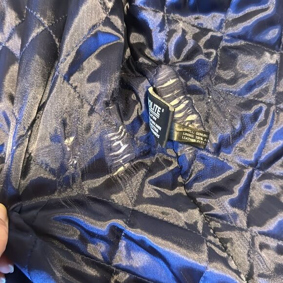 Georgetown leather design ladies soft leather jacket coat size small Y2K retro - Picture 13 of 16